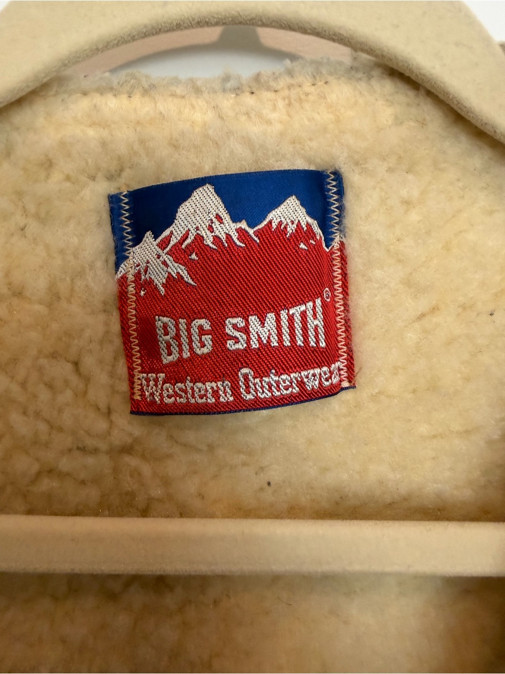 Big Smith Western Outerwear Vest Vintage 70s Mens XL Corduroy Sherpa Lined - Picture 2 of 10